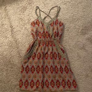 Xhiliration dress with adjustable straps